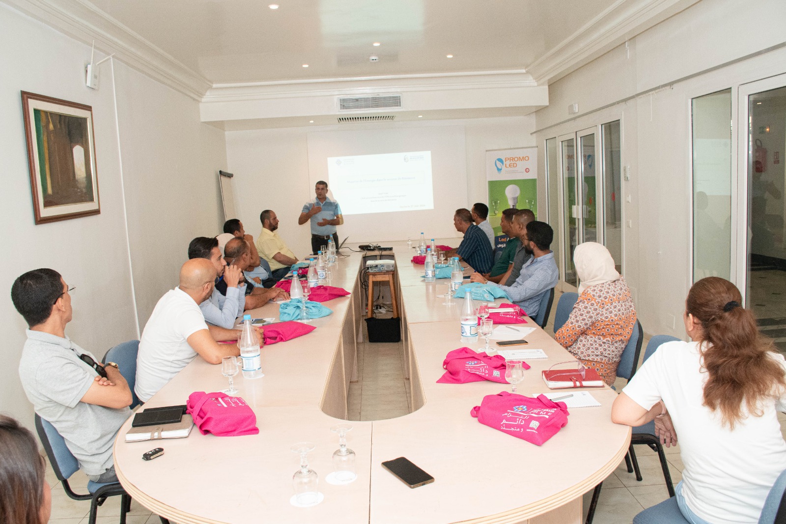 Workshop for the heads of the energy management information points of The Tunisian Company of Electricity and Gas