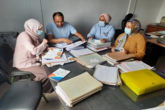 زيارة الى وكالة النهوض بالاستثمارات الفلاحية بقابس