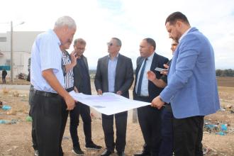 زيارة ميدانية إلى كل من مشروعي المنطقتين الصناعيتين الروماني والإرتياح