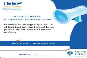 La Rénovation énergétique de la climatisation individuelle au profit de 60 établissements publics Appel d’Offres International N° 509859 – KFW