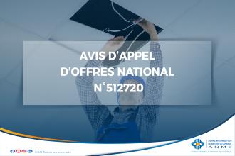 Avis d’APPEL D’OFFRES NATIONAL N°512720-KFW Contrôle technique des travaux de fourniture et d'installation de systèmes d'éclairage performant au profit de 89 établissements publics
