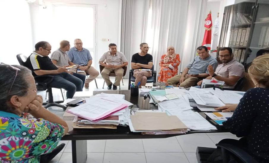 اليوم زيارة الى مقر الكنام بقصر هلال ومقر ولاية المنستير