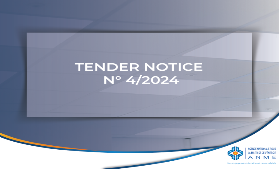 TENDER NOTICE N° 4/2024 : Elaboration of the National Strategy for Promoting Electric Mobility