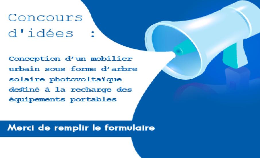 CONCOURS D'IDÉES