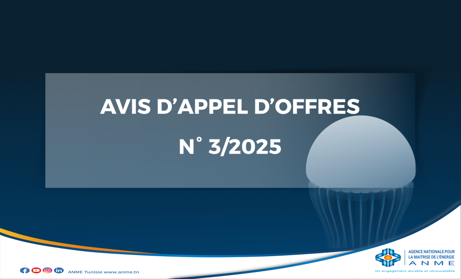 ACQUISITION DE DEUX MILLIONS ET QUATRE CENT MILLE (2 400 000) LAMPES A LED RÉPARTIS EN HUIT (08) LOTS  